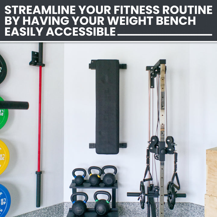 Synergee Weight Bench or Rower Storage Rack - Small