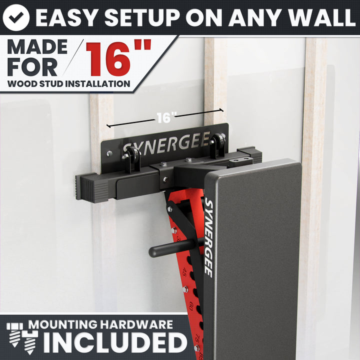 Synergee Weight Bench Storage Rack