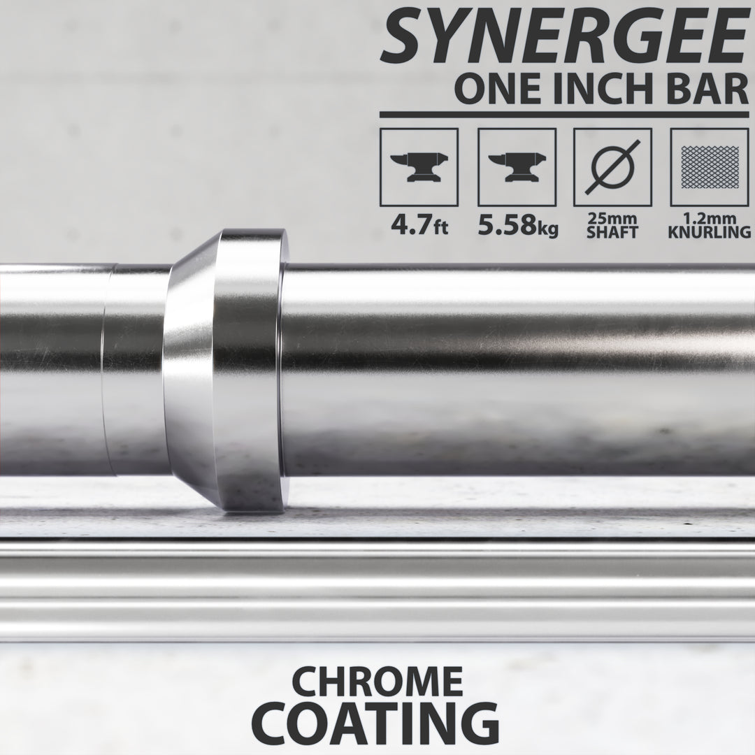 Synergee 1" Barbell
