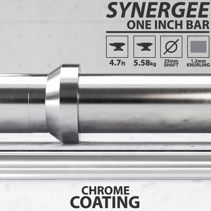 Synergee 1" Barbell