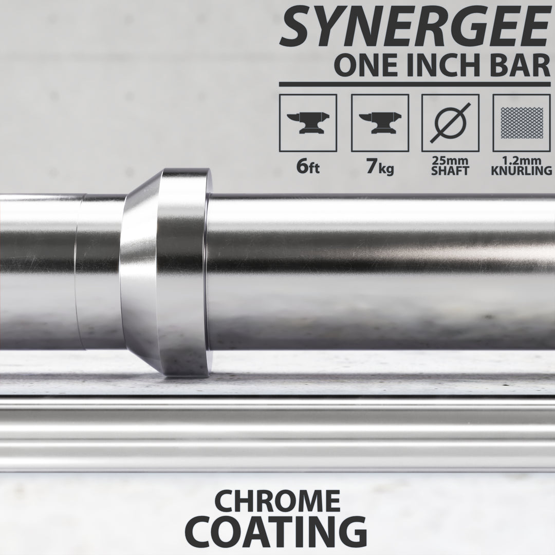 Synergee 1" Barbell