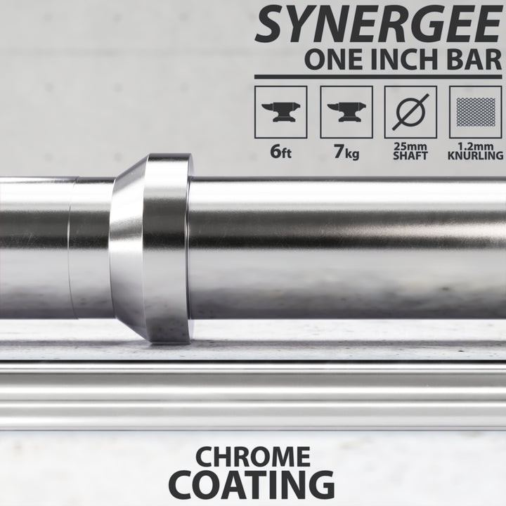 Synergee 1" Barbell
