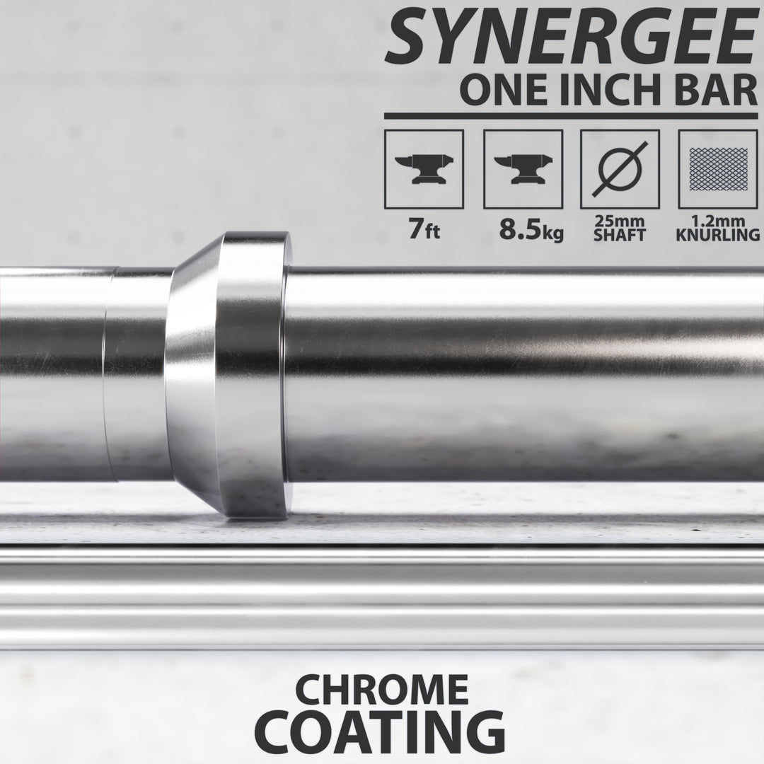 Synergee 1" Barbell