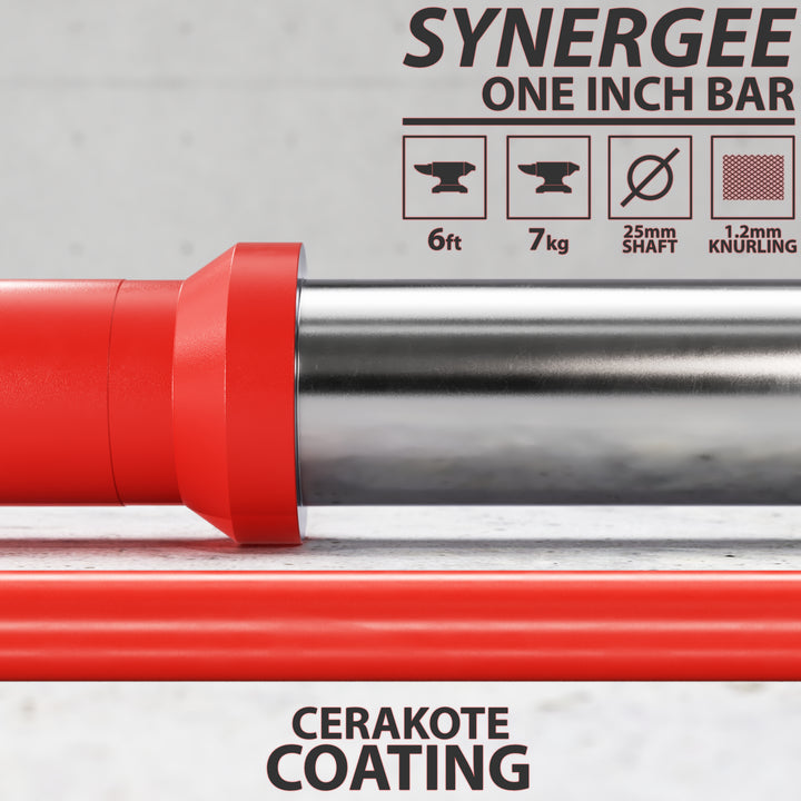 Synergee 1" Barbell