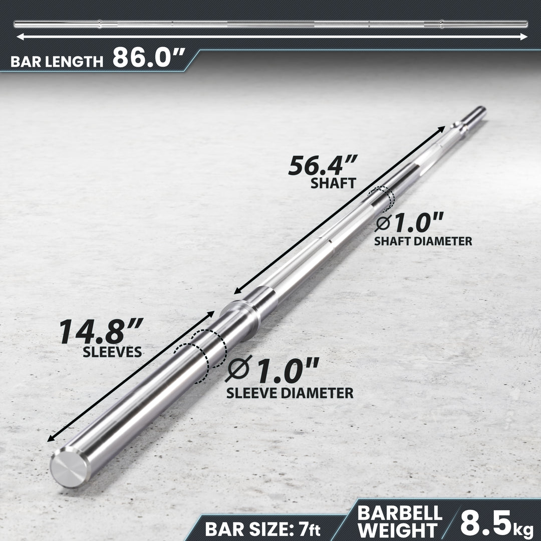 Synergee 1" Barbell