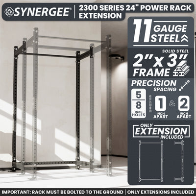 Synergee 2300 Series Upright Extensions