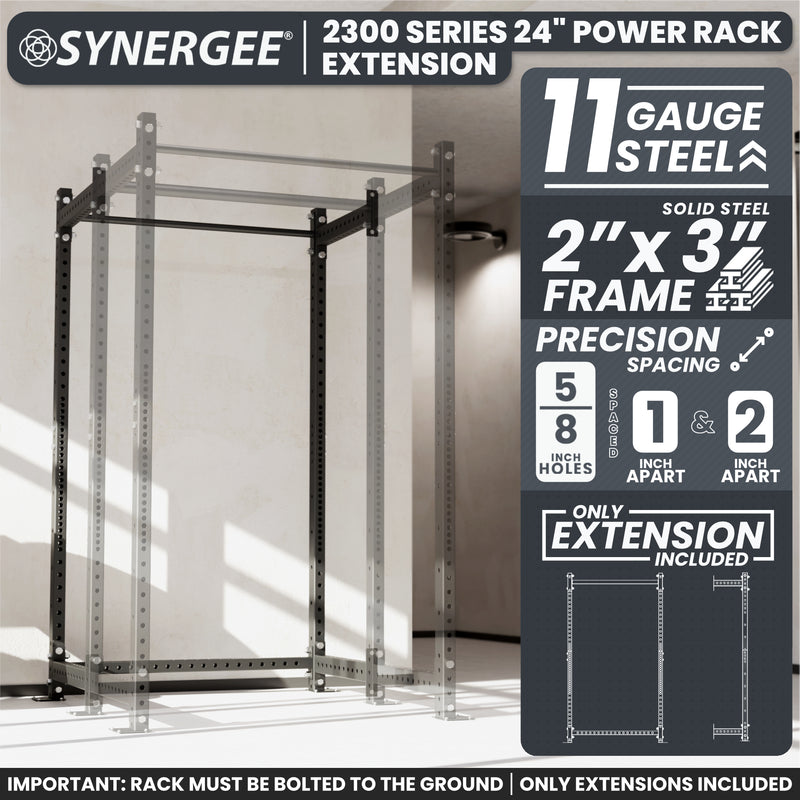 Synergee 2300 Series Upright Extensions