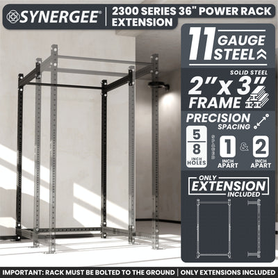 Synergee 2300 Series Upright Extensions