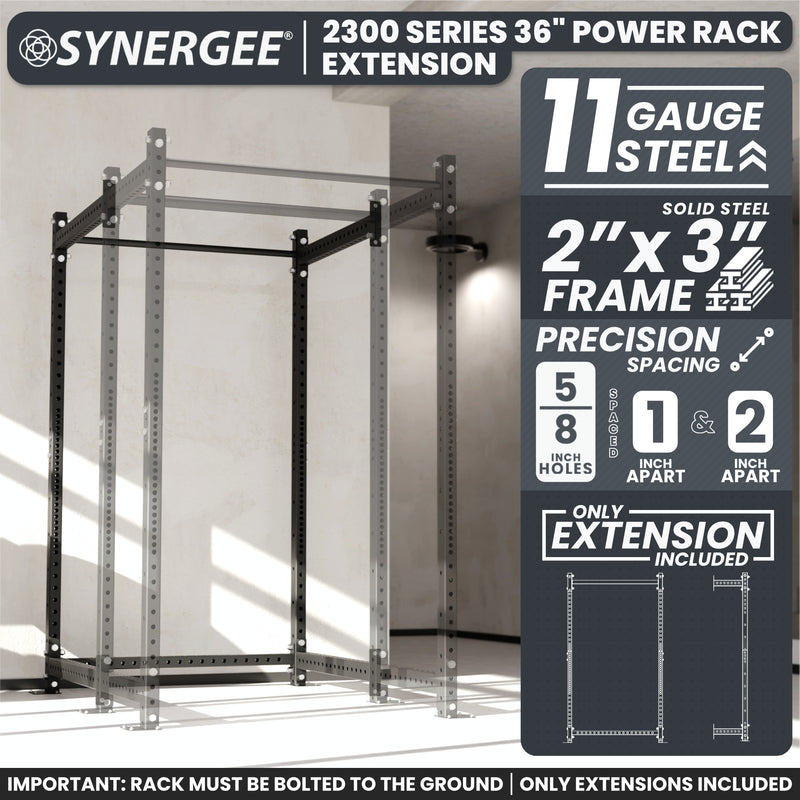 Synergee 2300 Series Upright Extensions