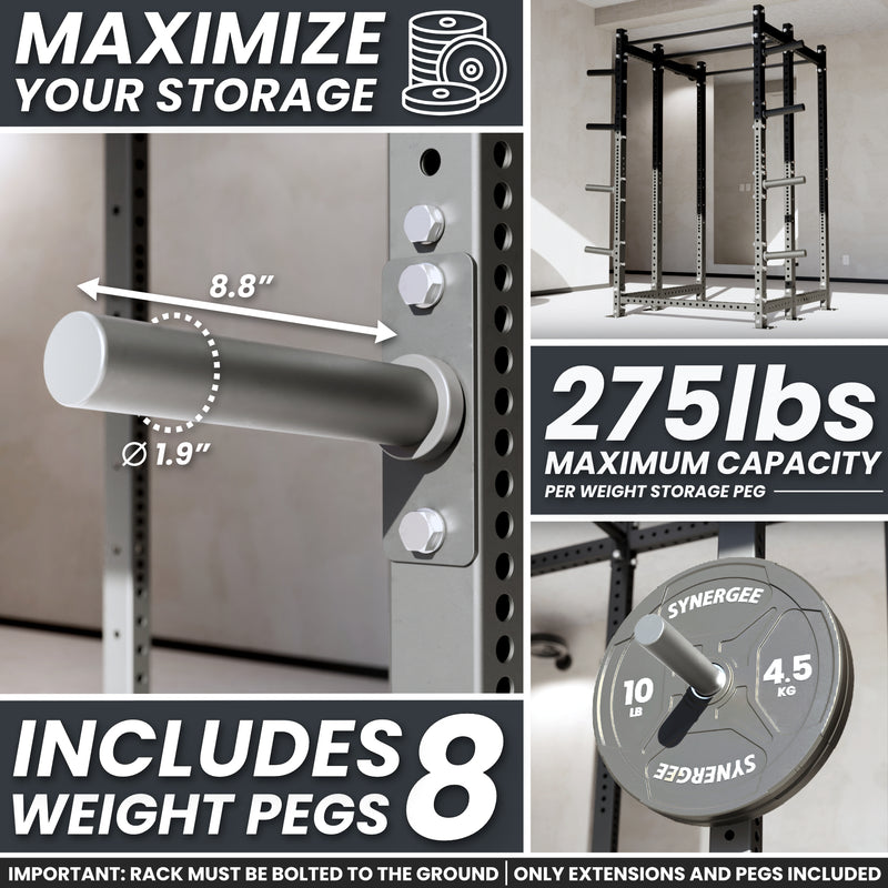Synergee 2300 Series Upright Extensions