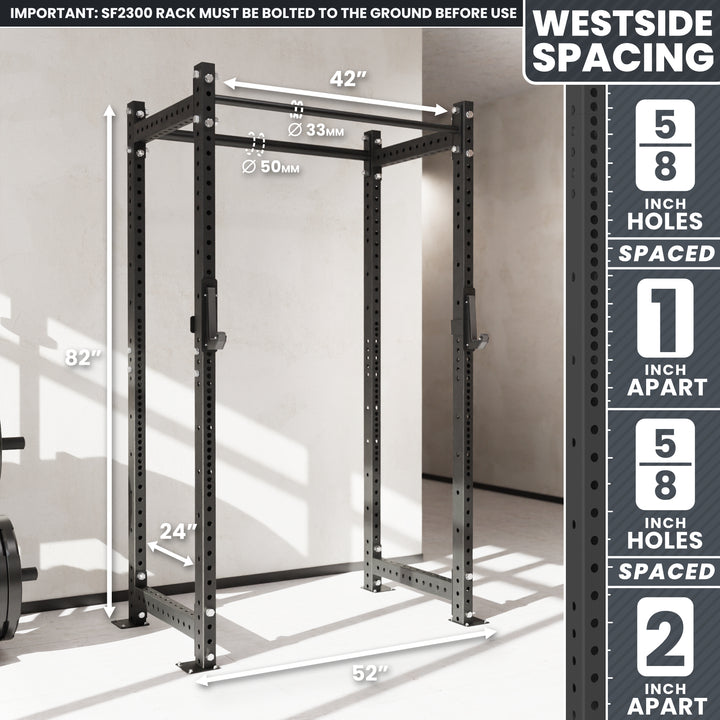 Synergee 2300 Series Power Rack Cage