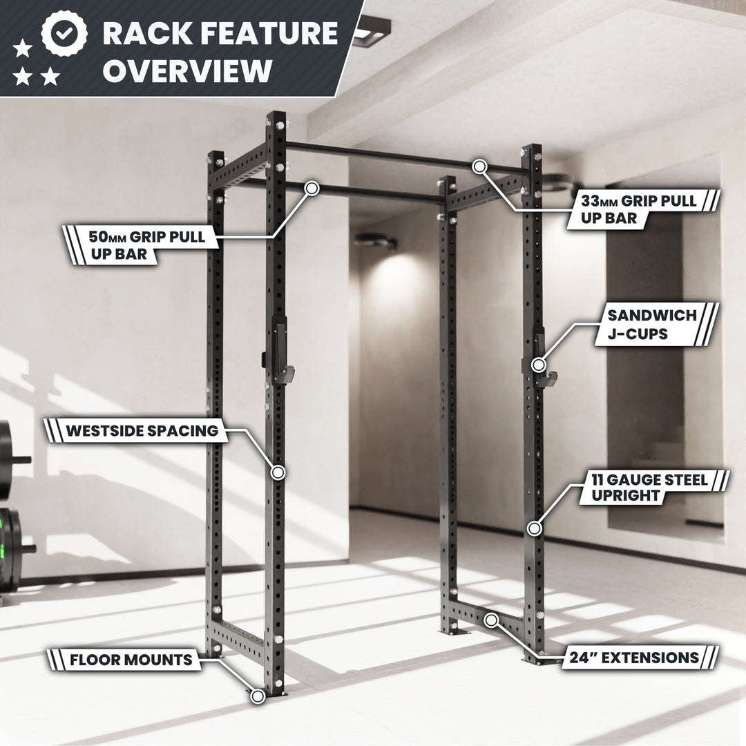 Synergee 2300 Series Power Rack Cage