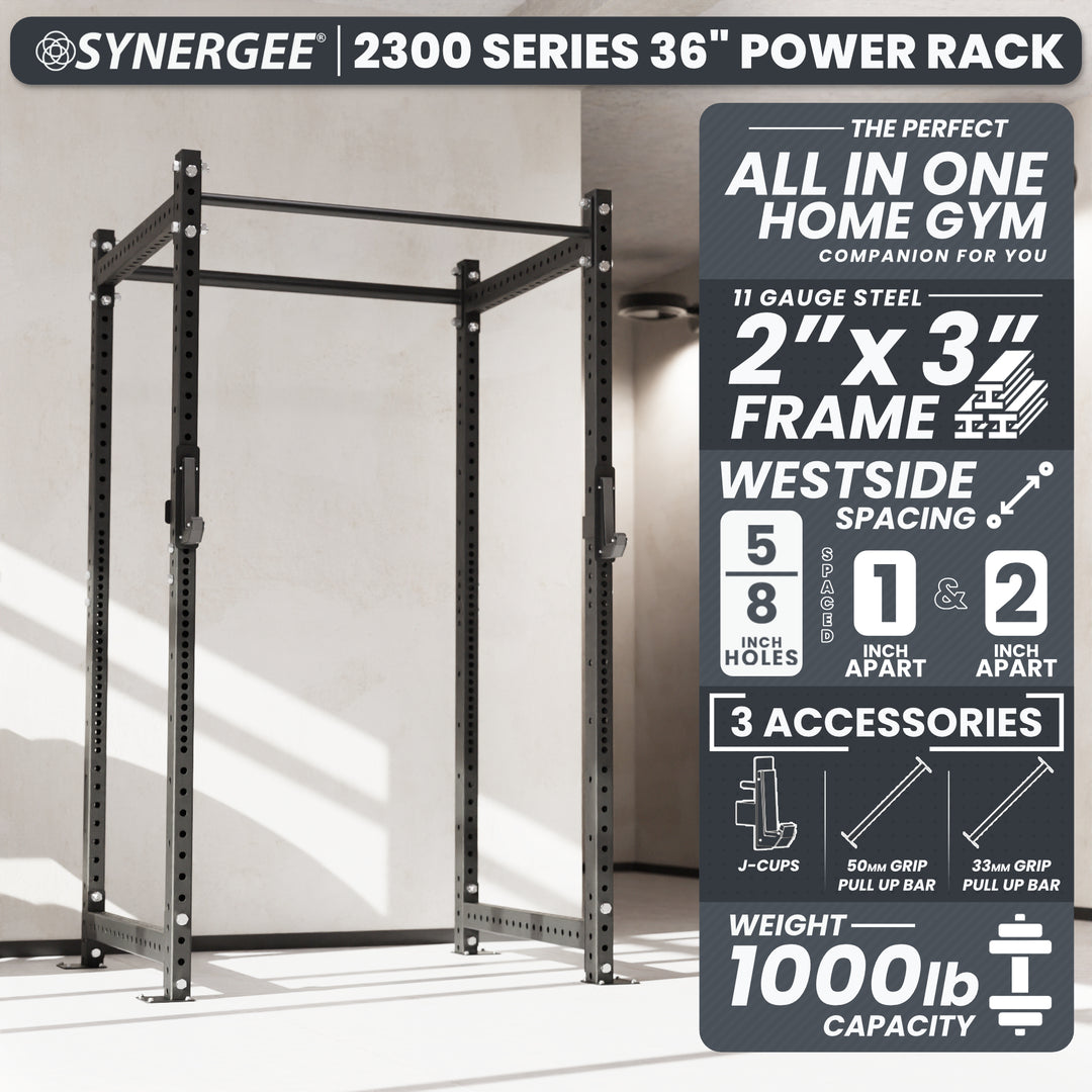 Synergee 2300 Series Power Rack Cage