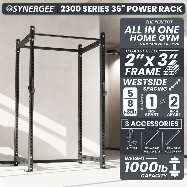 Synergee 2300 Series Power Rack Cage