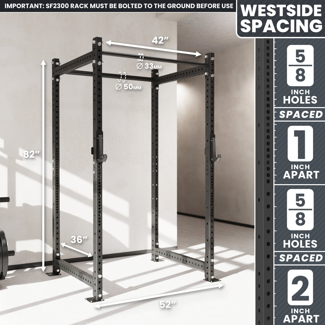 Synergee 2300 Series Power Rack Cage