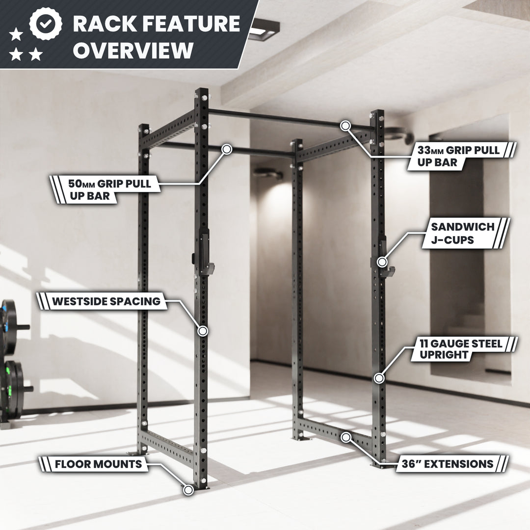 Synergee 2300 Series Power Rack Cage