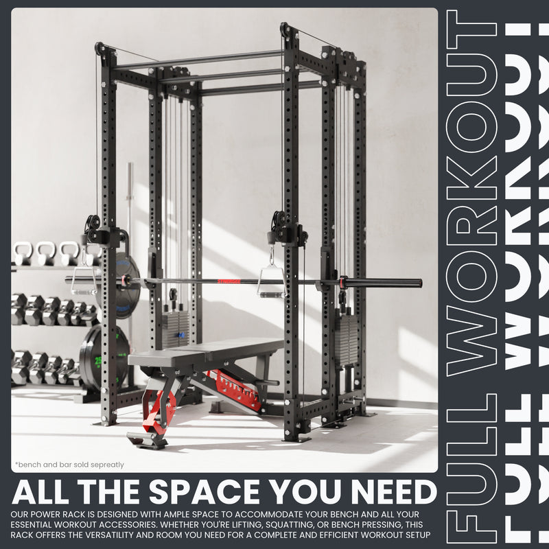 Synergee 2300 Series Power Cage with Synchronized Loaded Cable Cross Overs