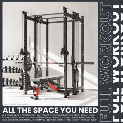 Synergee 2300 Series Power Cage with Synchronized Loaded Cable Cross Overs