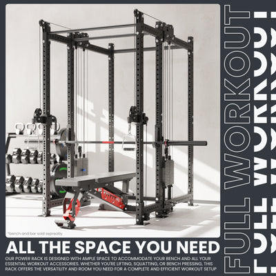 Synergee 2300 Series Power Cage with Synchronized Loaded Cable Cross Overs