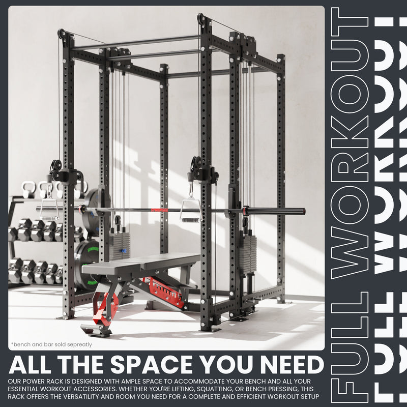Synergee 2300 Series Power Cage with Synchronized Loaded Cable Cross Overs