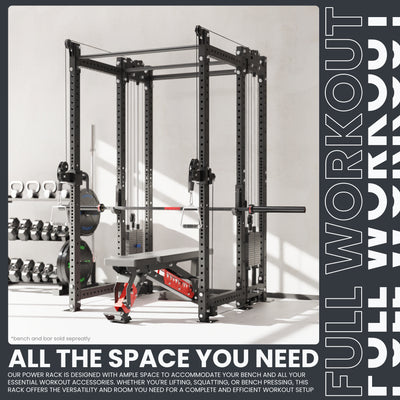 Synergee 2300 Series Power Cage with Synchronized Loaded Cable Cross Overs