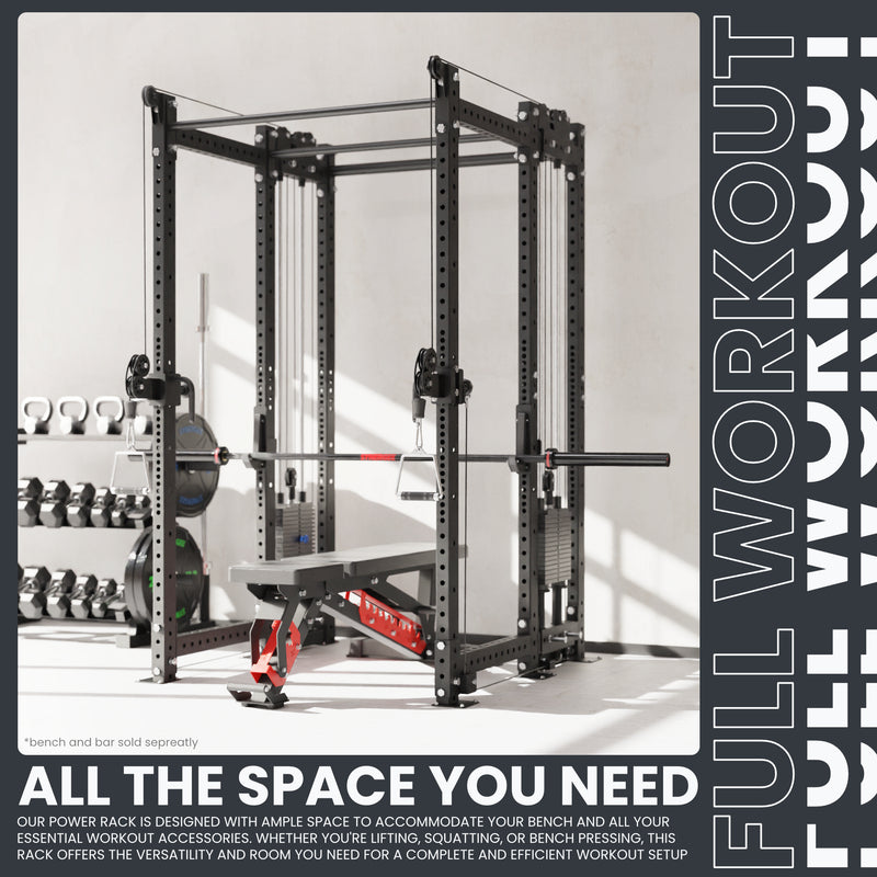 Synergee 2300 Series Power Cage with Synchronized Loaded Cable Cross Overs