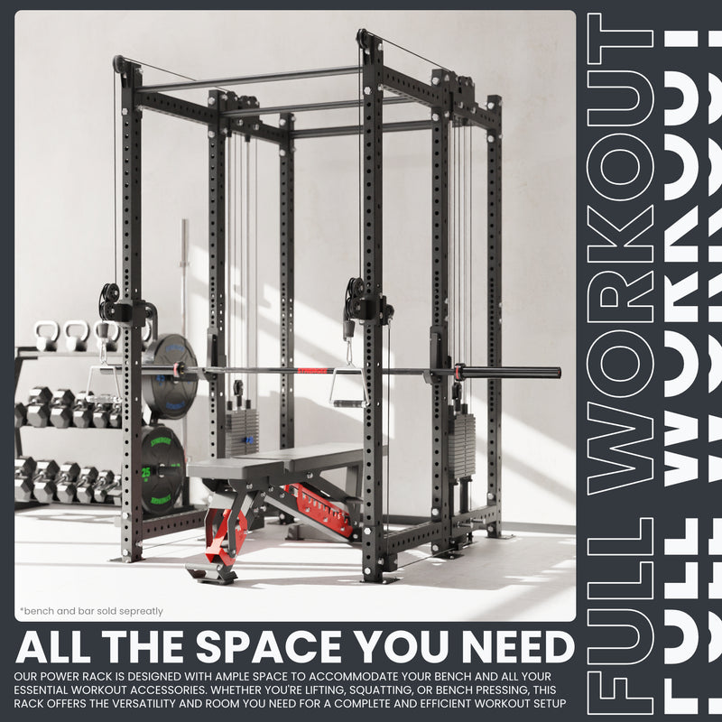 Synergee 2300 Series Power Cage with Synchronized Loaded Cable Cross Overs