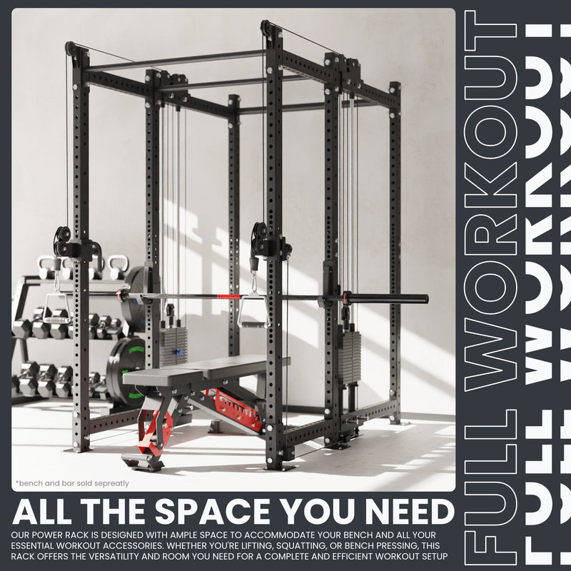 Synergee 2300 Series Power Cage with Synchronized Loaded Cable Cross Overs