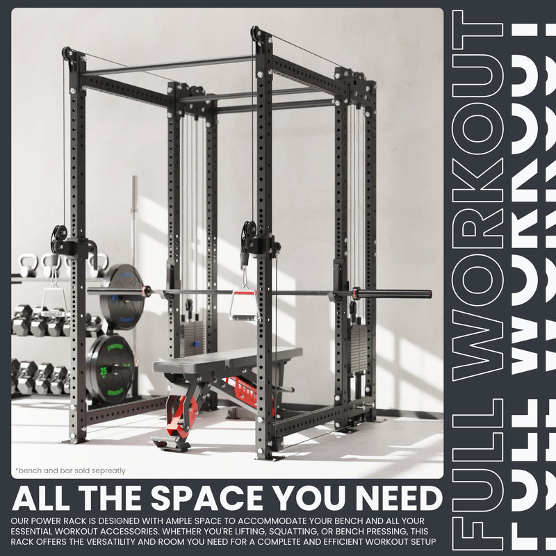 Synergee 2300 Series Power Cage with Synchronized Loaded Cable Cross Overs