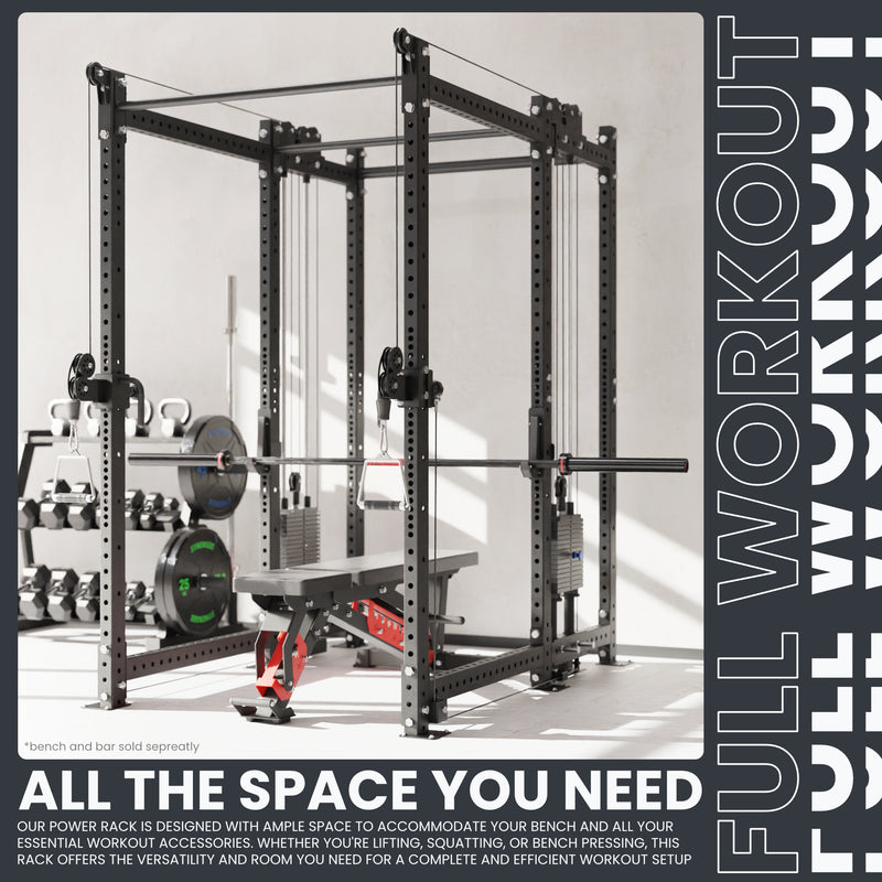 Synergee 2300 Series Power Cage with Synchronized Loaded Cable Cross Overs