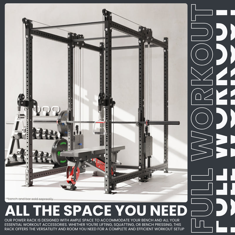 Synergee 2300 Series Power Cage with Synchronized Loaded Cable Cross Overs