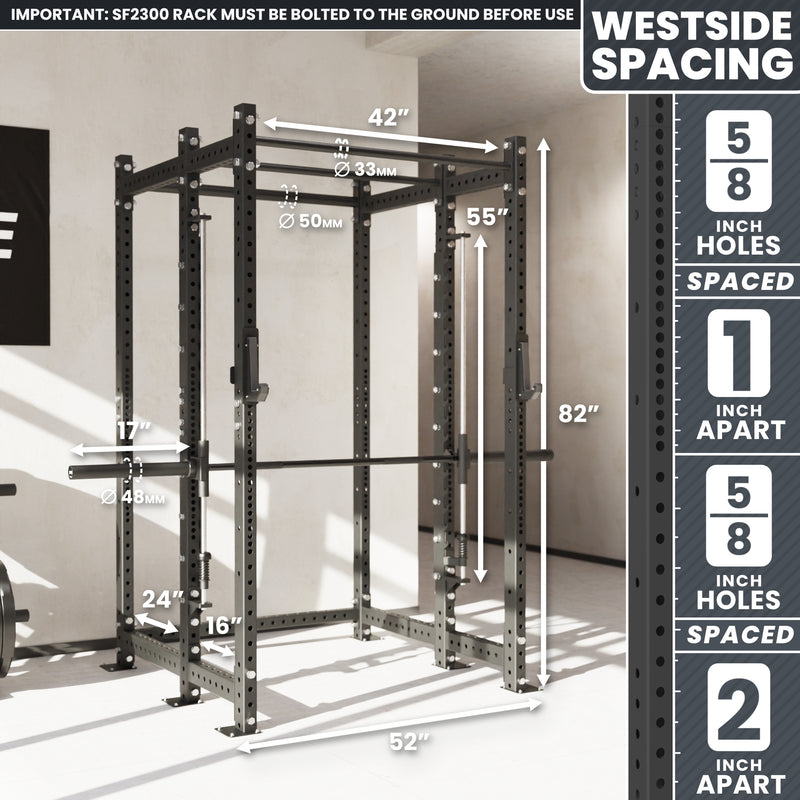 Synergee 2300 Series Power Cage with Smith Machine