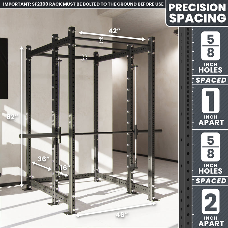 Synergee 2300 Series Power Cage with Smith Machine