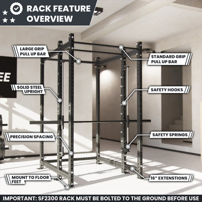 Synergee 2300 Series Power Cage with Smith Machine