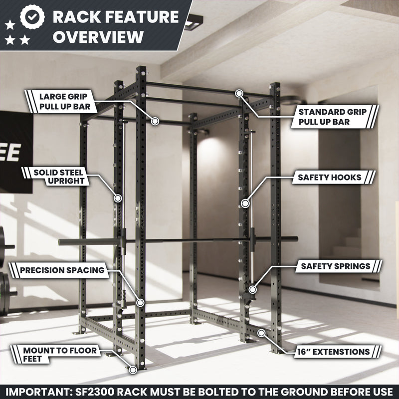 Synergee 2300 Series Power Cage with Smith Machine