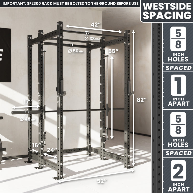 Synergee 2300 Series Power Cage with Smith Machine