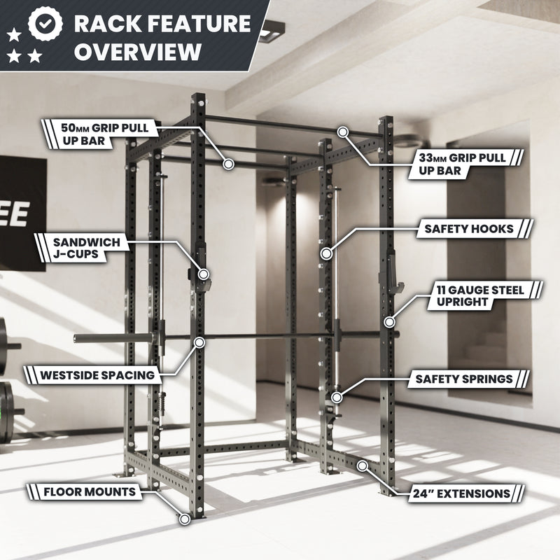 Synergee 2300 Series Power Cage with Smith Machine