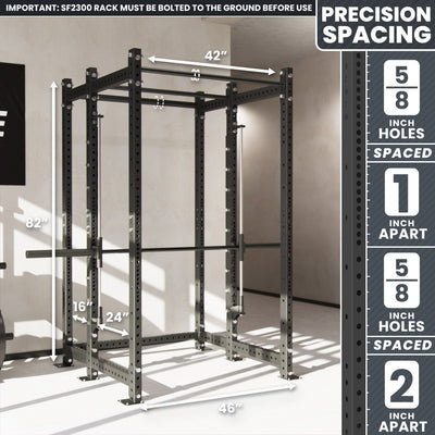 Synergee 2300 Series Power Cage with Smith Machine