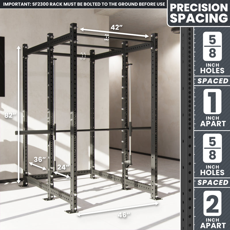 Synergee 2300 Series Power Cage with Smith Machine