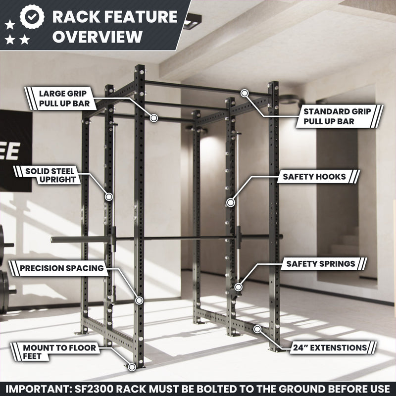Synergee 2300 Series Power Cage with Smith Machine