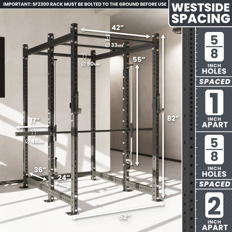 Synergee 2300 Series Power Cage with Smith Machine