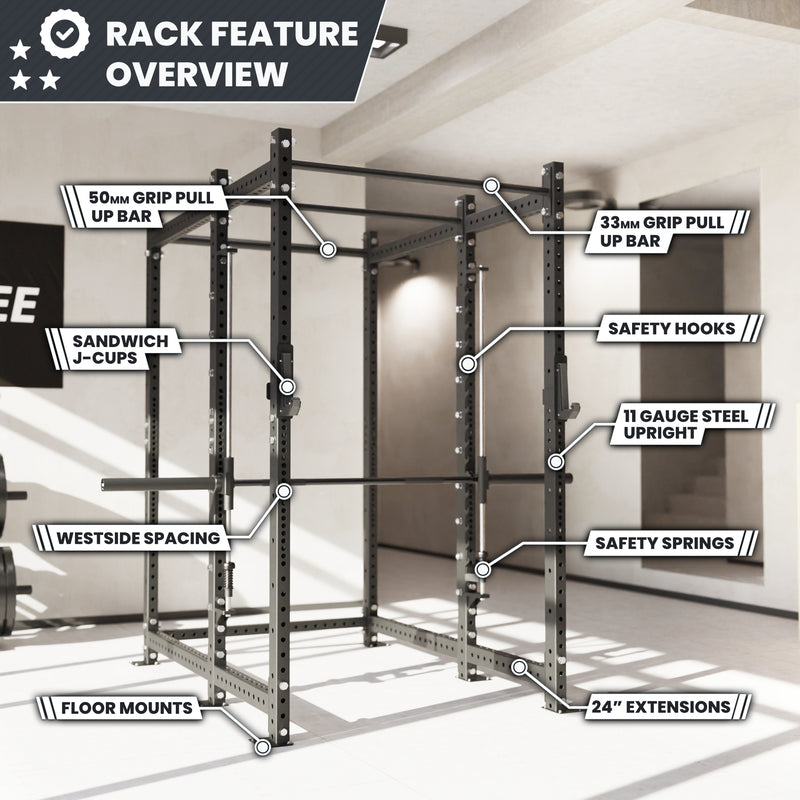 Synergee 2300 Series Power Cage with Smith Machine