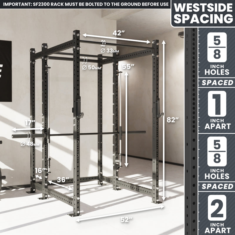 Synergee 2300 Series Power Cage with Smith Machine