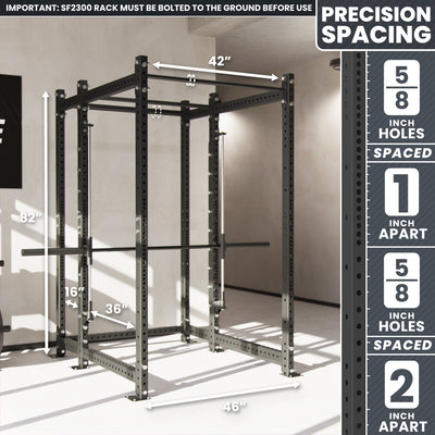 Synergee 2300 Series Power Cage with Smith Machine