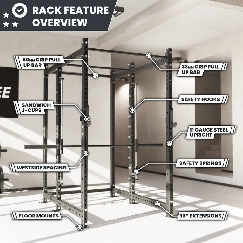 Synergee 2300 Series Power Cage with Smith Machine