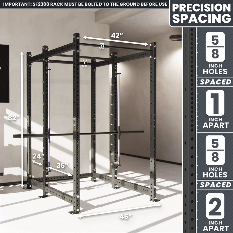 Synergee 2300 Series Power Cage with Smith Machine