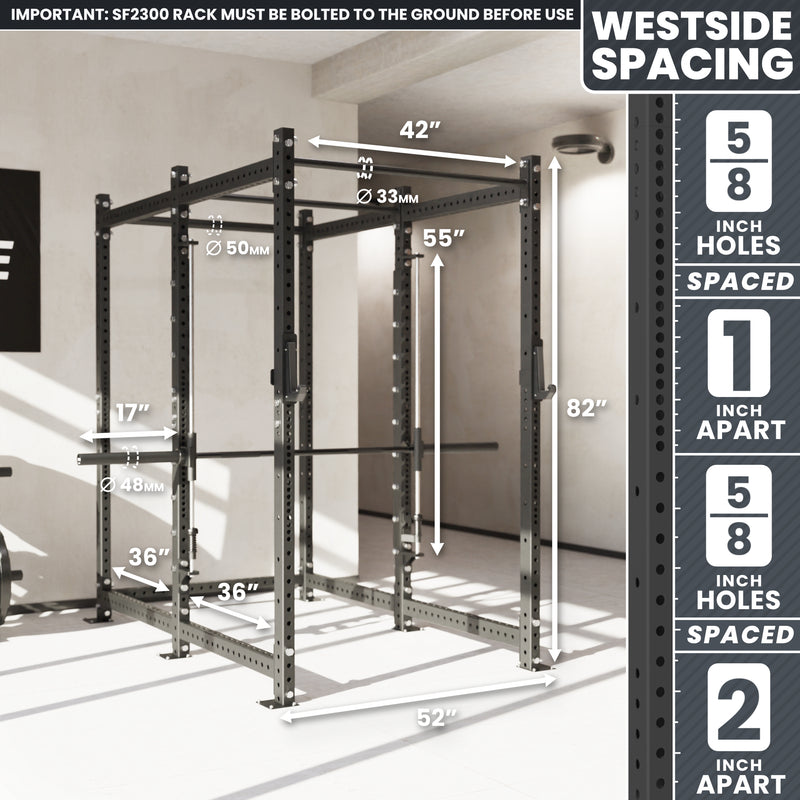 Synergee 2300 Series Power Cage with Smith Machine