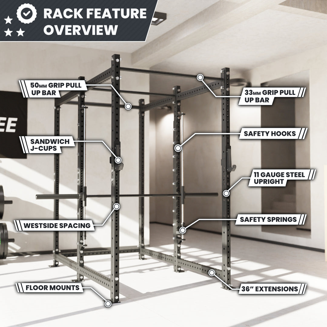 Synergee 2300 Series Power Cage with Smith Machine