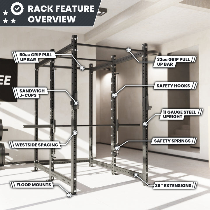 Synergee 2300 Series Power Cage with Smith Machine