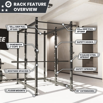 Synergee 2300 Series Power Cage with Smith Machine